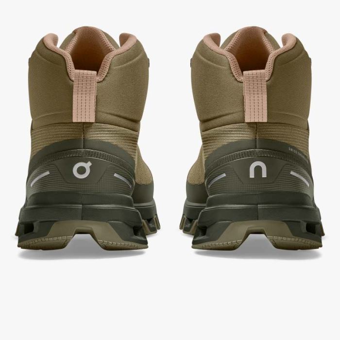 On Cloud Shoes Canada Women's Cloudrock Waterproof-Olive | Reed