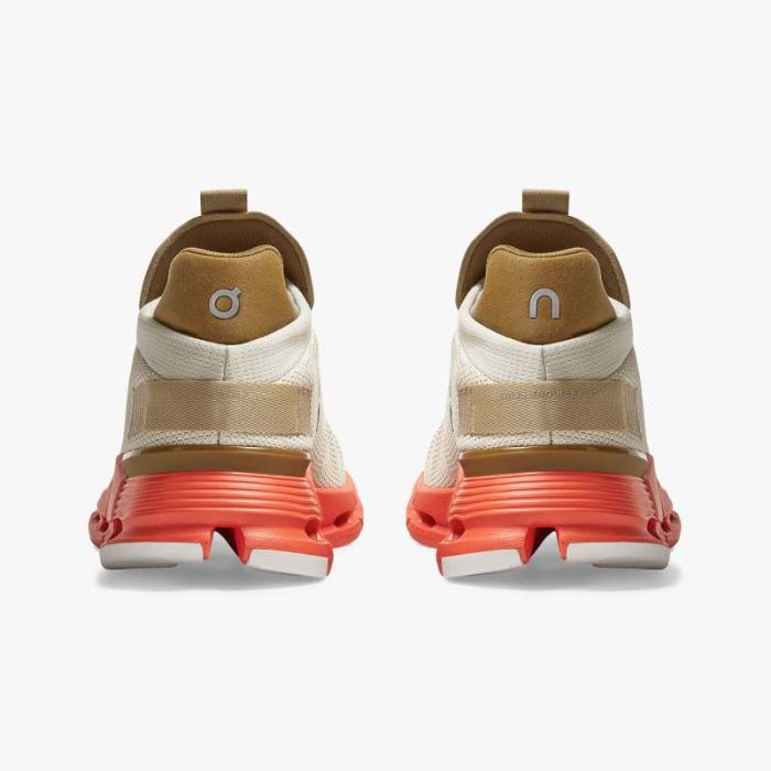 On Cloud Shoes Canada Men's Cloudnova-Pearl | Flame