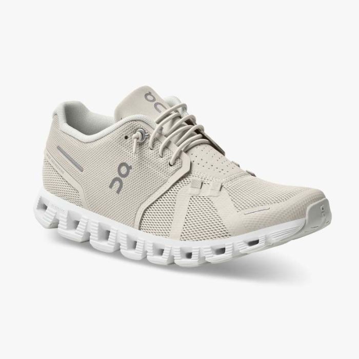 On Cloud Shoes Canada Women's Cloud 5-Pearl | White - Click Image to Close