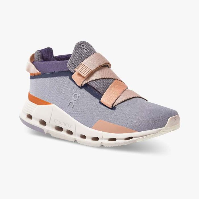 On Cloud Shoes Canada Women's Cloudnova Wrap-Quicksilver | Flame