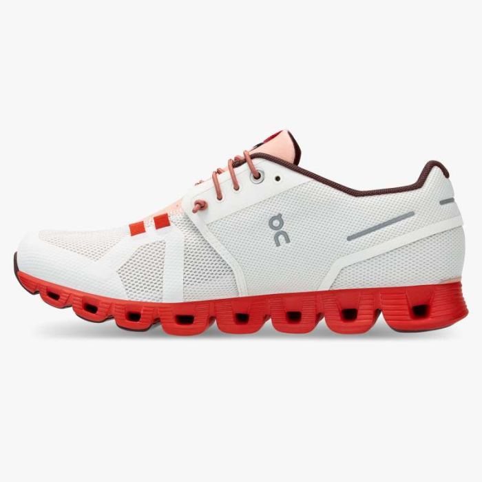 On Cloud Shoes Canada Women's Cloud Swiss Olympic-Red | White