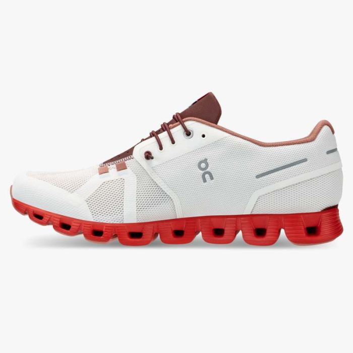 On Cloud Shoes Canada Men's Cloud Swiss Olympic-Red | White