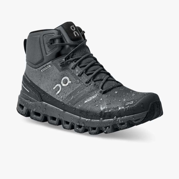 On Cloud Shoes Canada Men's Cloudrock Waterproof-Rock | Eclipse