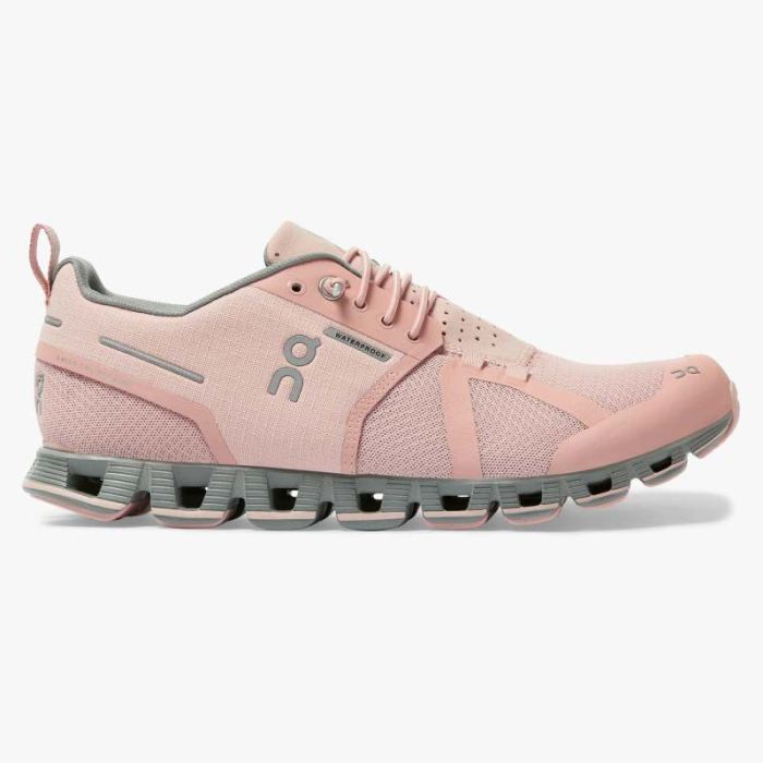 On Cloud Shoes Canada Women's Cloud Waterproof-Rose | Lunar