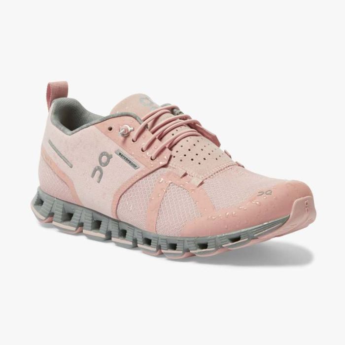 On Cloud Shoes Canada Women's Cloud Waterproof-Rose | Lunar