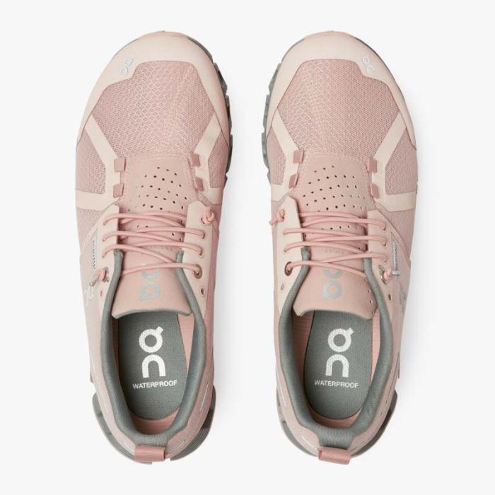 On Cloud Shoes Canada Women's Cloud Waterproof-Rose | Lunar