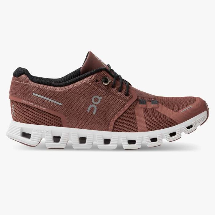 On Cloud Shoes Canada Women's Cloud 5-Rust | Black