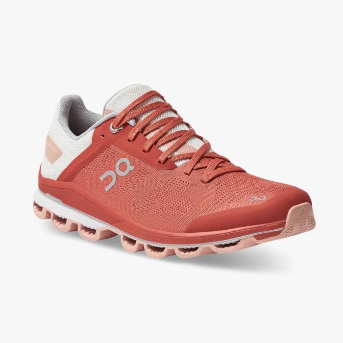 On Cloud Shoes Canada Women's Cloudsurfer 6-Rust | Rose - Click Image to Close