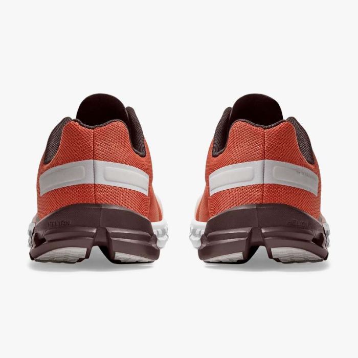 On Cloud Shoes Canada Women's Cloudflow-Rust | White