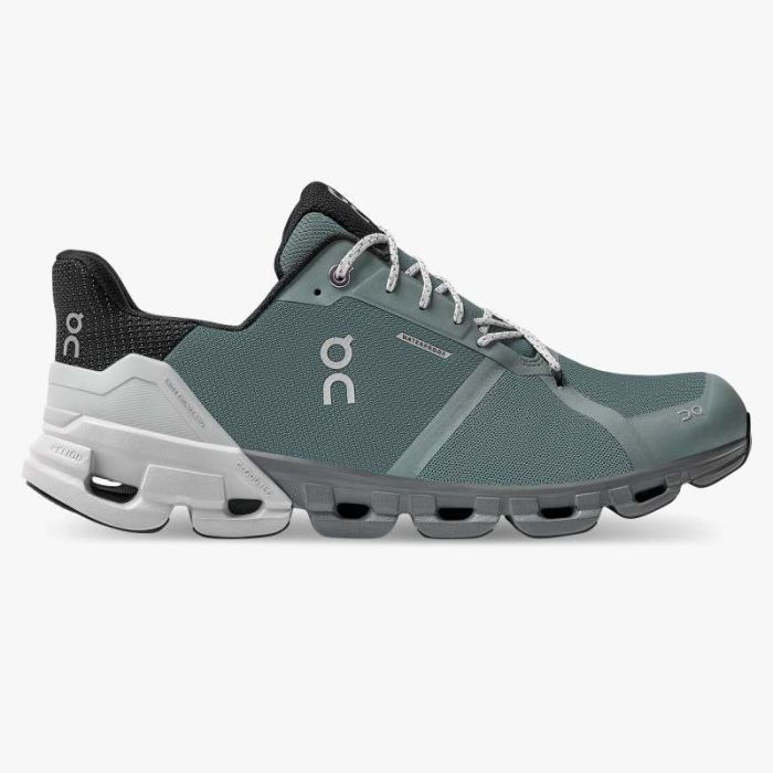 On Cloud Shoes Canada Men's Cloudflyer Waterproof-Sea | Glacier