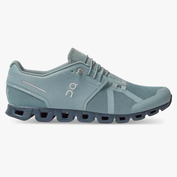 On Cloud Shoes Canada Men's Cloud Monochrome-Sea - Click Image to Close