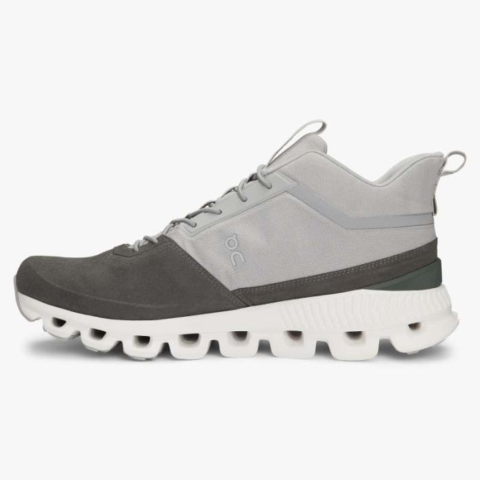 On Cloud Shoes Canada Men's Cloud Hi-Slate | Rock - Click Image to Close