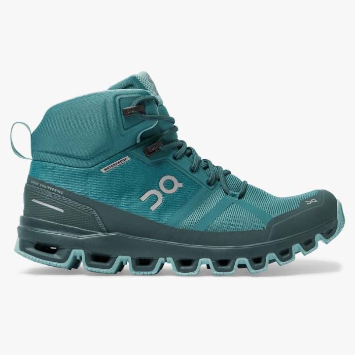 On Cloud Shoes Canada Women's Cloudrock Waterproof-Storm | Wash - Click Image to Close