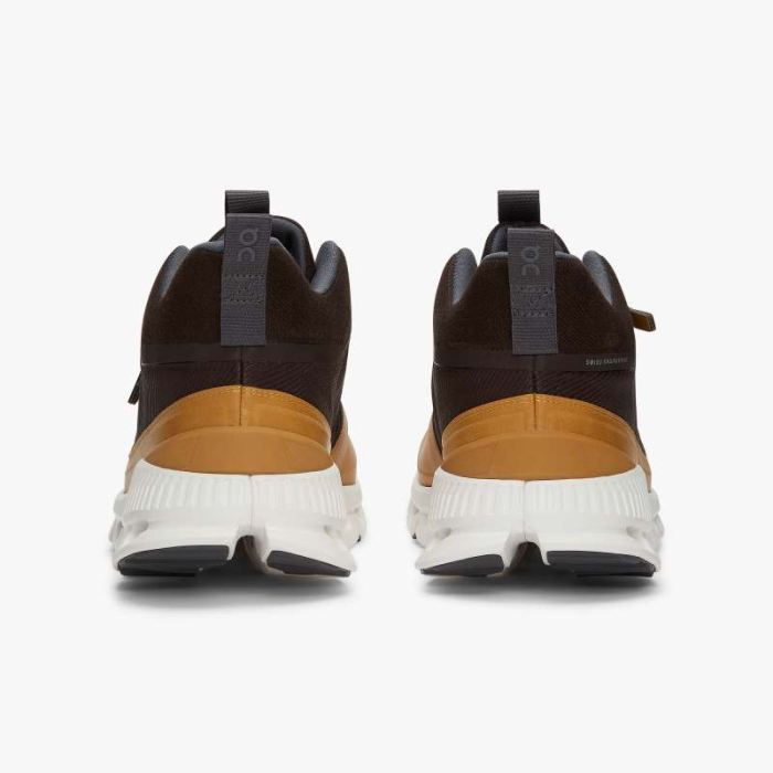 On Cloud Shoes Canada Men's Cloud Hi-Umber | Caramel - Click Image to Close