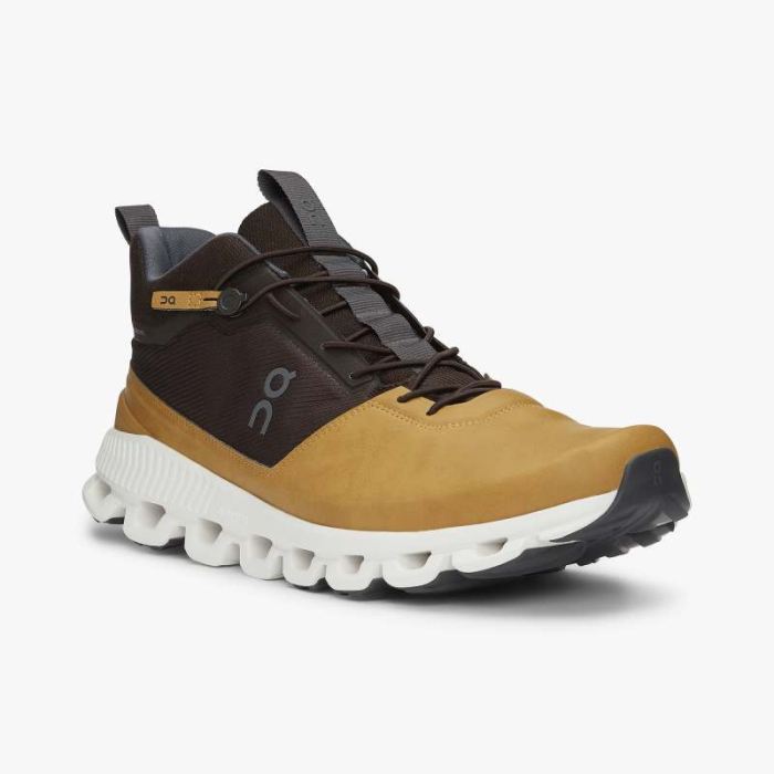 On Cloud Shoes Canada Men's Cloud Hi-Umber | Caramel