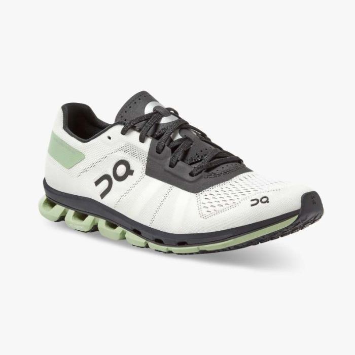 On Cloud Shoes Canada Women's Cloudflash-White | Black