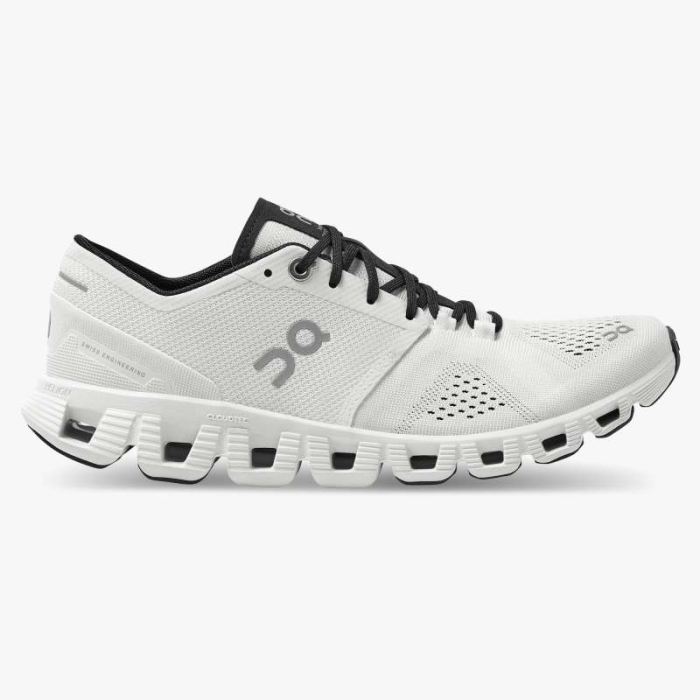 On Cloud Shoes Canada Women's Cloud X-White | Black - Click Image to Close