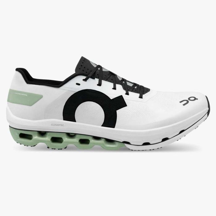 On Cloud Shoes Canada Men's Cloudboom Echo-White | Black - Click Image to Close