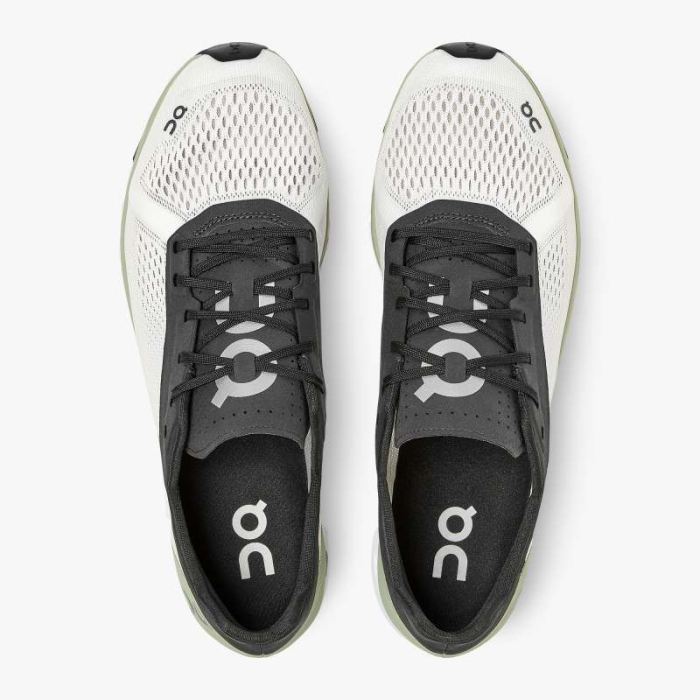 On Cloud Shoes Canada Men's Cloudboom-White | Black - Click Image to Close