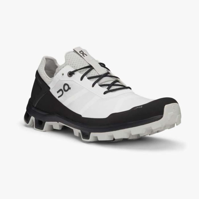 On Cloud Shoes Canada Men's Cloudventure Peak-White | Black