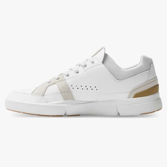 On Cloud Shoes Canada Women's THE ROGER Clubhouse-White | Bronze