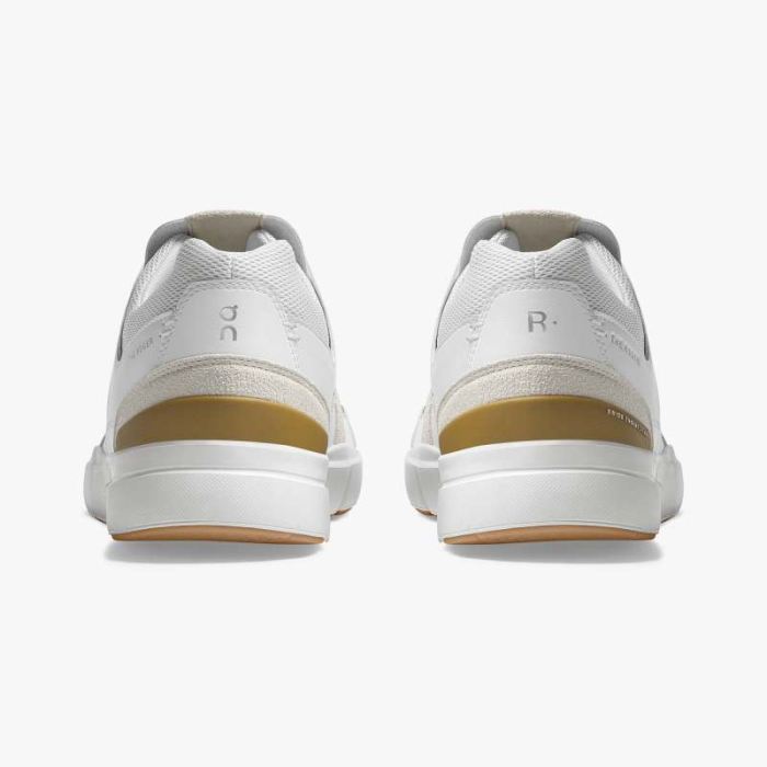 On Cloud Shoes Canada Women's THE ROGER Clubhouse-White | Bronze