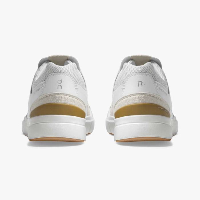 On Cloud Shoes Canada Women's THE ROGER Clubhouse-White | Bronze