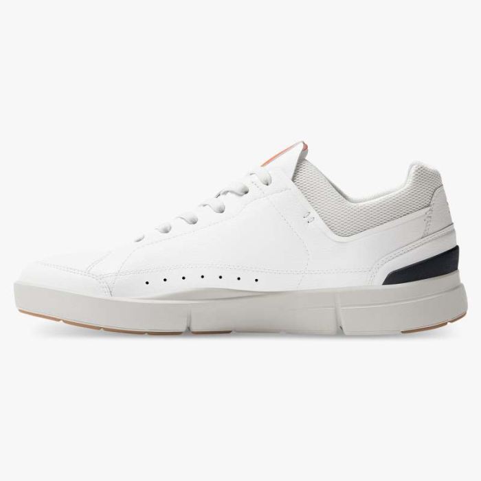 On Cloud Shoes Canada Men's THE ROGER Centre Court-White | Flame