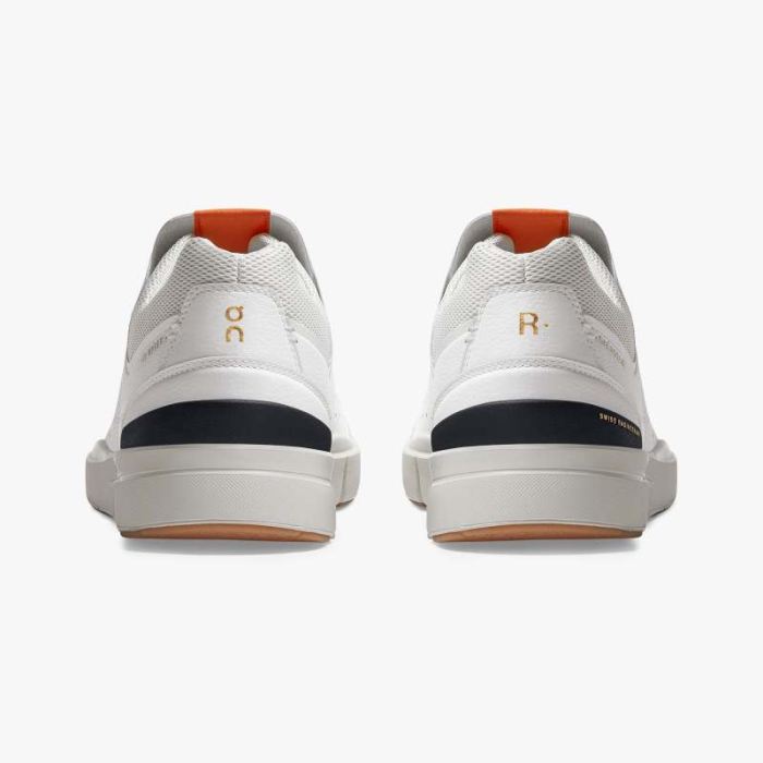 On Cloud Shoes Canada Men's THE ROGER Centre Court-White | Flame