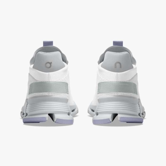 On Cloud Shoes Canada Women's Cloudnova-White | Glacier