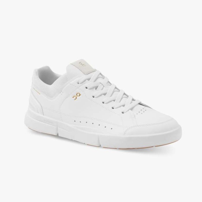 On Cloud Shoes Canada Men's THE ROGER Centre Court-White | Gum