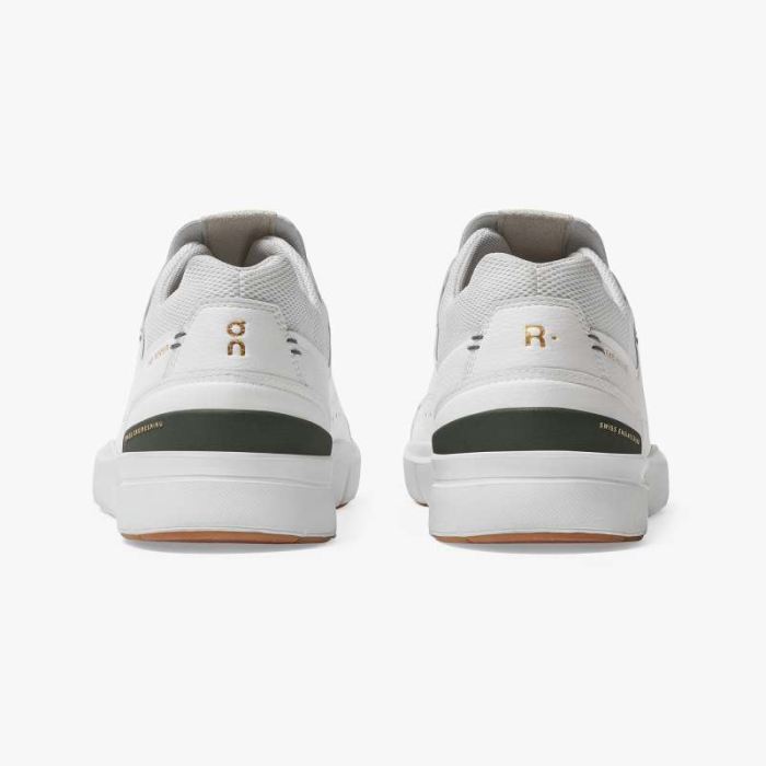 On Cloud Shoes Canada Men's THE ROGER Centre Court-White | Jungl - Click Image to Close