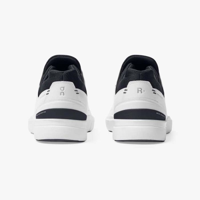 On Cloud Shoes Canada Men's THE ROGER Advantage-White | Midnight - Click Image to Close