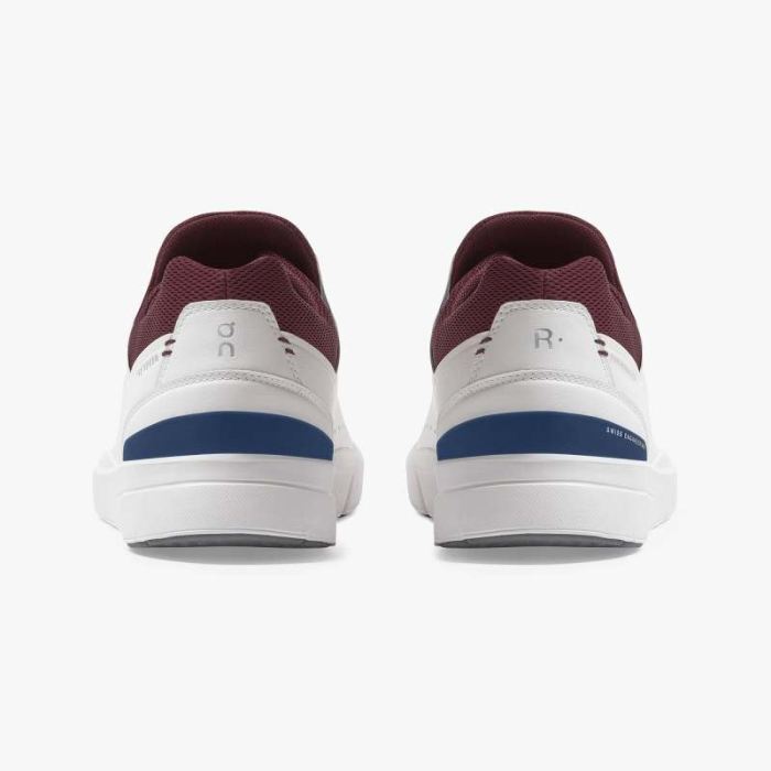 On Cloud Shoes Canada Men's THE ROGER Advantage-White | Mulberry