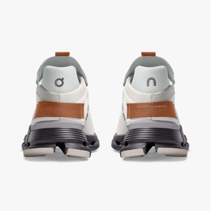 On Cloud Shoes Canada Men's Cloudnova-White | Pecan