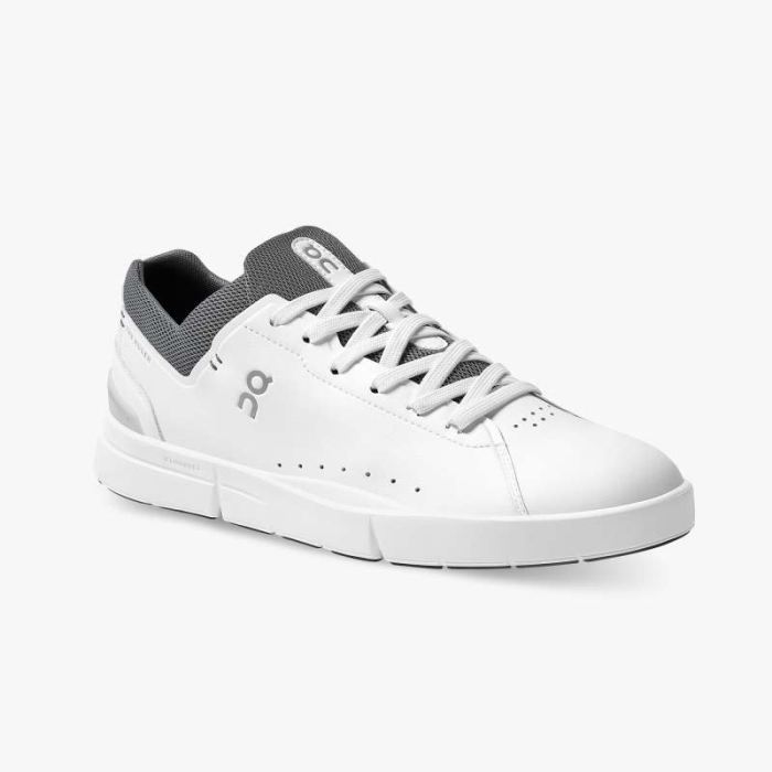 On Cloud Shoes Canada Men's THE ROGER Advantage-White | Rock