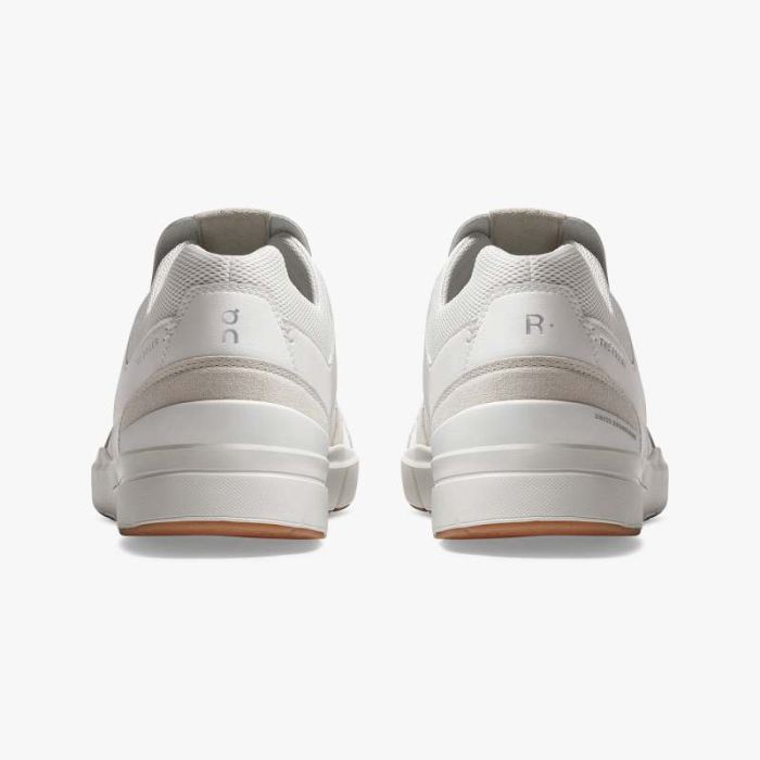 On Cloud Shoes Canada Women's THE ROGER Clubhouse-White | Sand