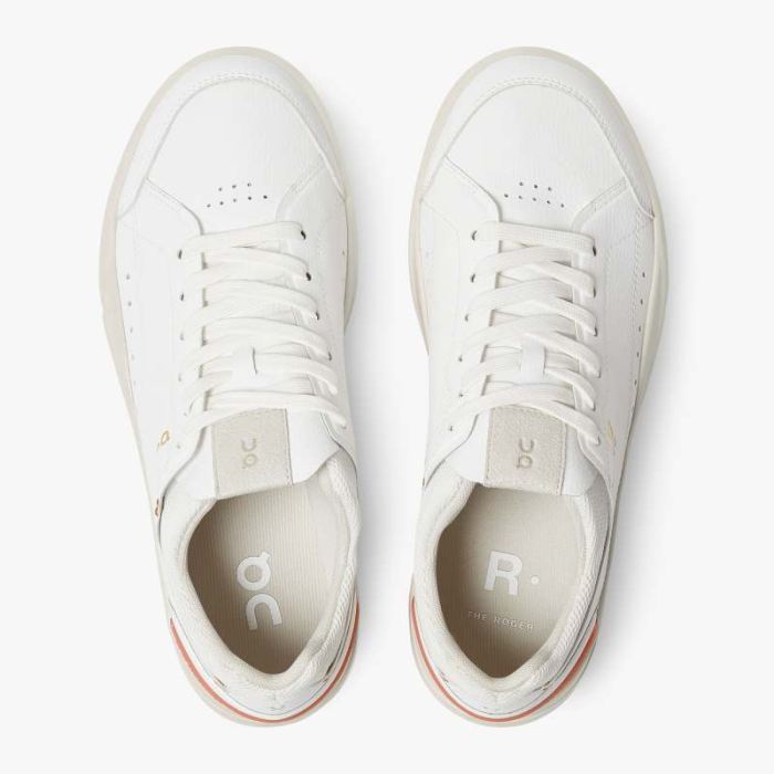 On Cloud Shoes Canada Women's THE ROGER Centre Court-White | Sie - Click Image to Close